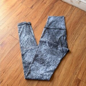 lululemon athletica Gray Speckled High-Rise Leggings